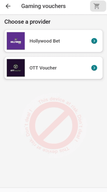 Step 4 - Select the Provider