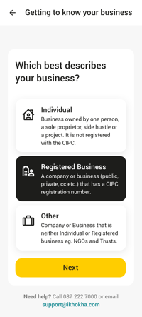 Business info_Registered Business