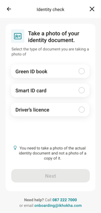 Document type - options