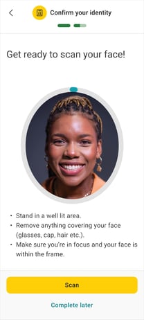 Face scan